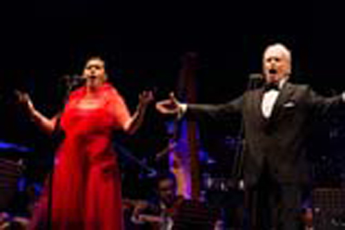 Antonella Rondinone in concerto con Jos Carreras
