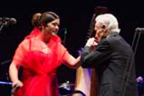 Antonella Rondinone in concerto con Jos Carreras