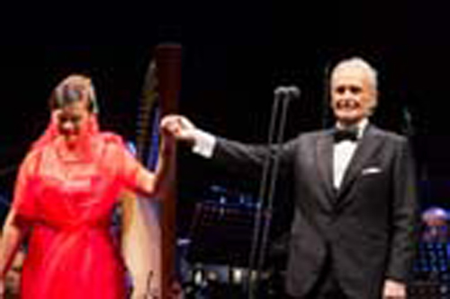 Antonella Rondinone in concerto con Jos Carreras