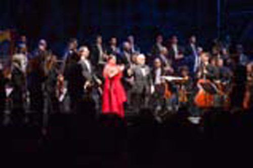Antonella Rondinone in concerto con Jos Carreras